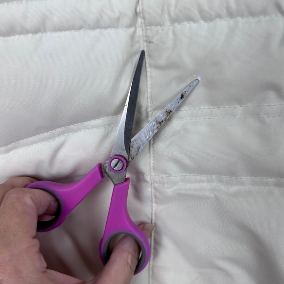 Eddie Bauer Women’s Goose Down puffer jacket with removable fur collar XL - Picture 11 of 14